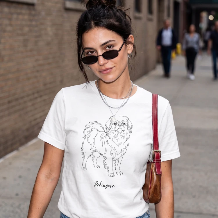 Pekińczyk Outline T-shirt