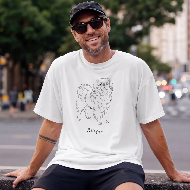 Pekińczyk Outline T-shirt