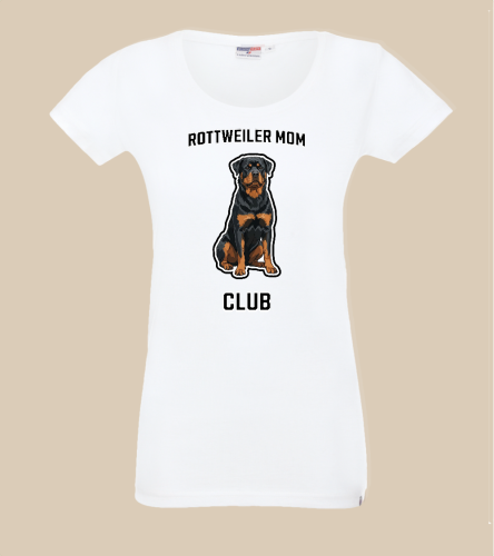 Rottweiler Mom Club T-shirt