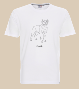 Rottweiler Outline T-shirt