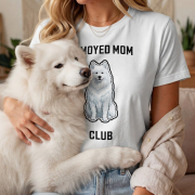 Samojed Mom Club T-shirt