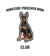 Pinczer Miniaturowy Mom Club T-shirt