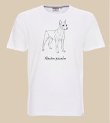 Pinczer Miniaturowy Outline T-shirt