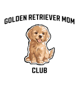 Golden Retriever Mom Club T-shirt