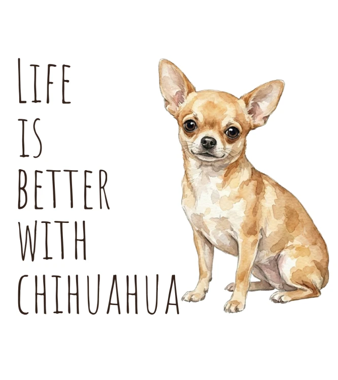 Life Is Better With Chihuahua T-shirt