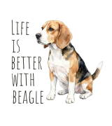 Life Is Better With Beagle T-shirt