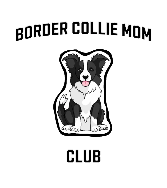 Border Collie Mom Club T-shirt