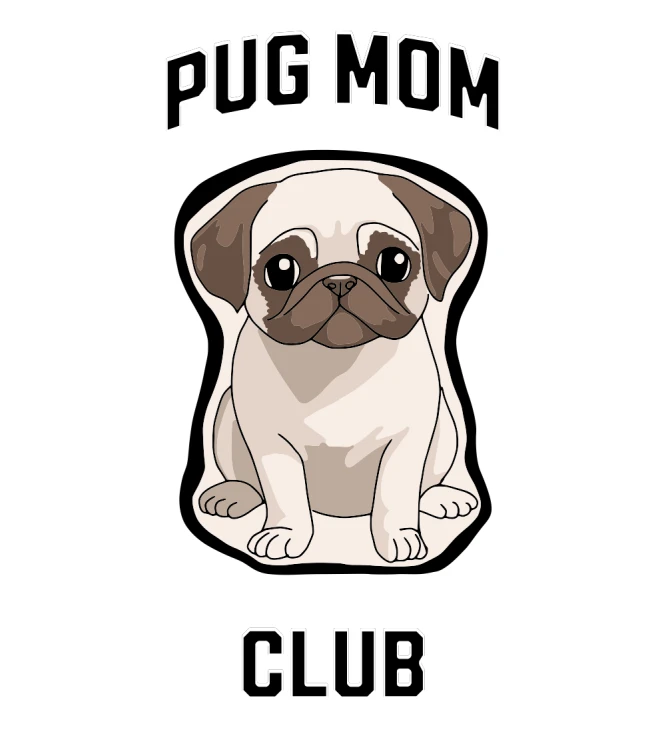 Mops Mom Club T-shirt