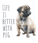 Life Is Better With Mops T-shirt