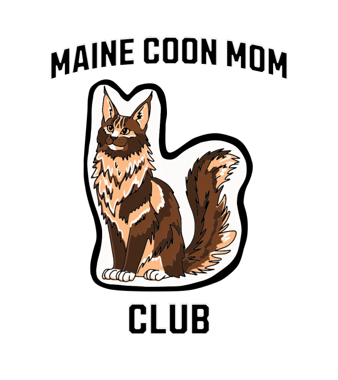 Maine Coon Mom Club T-shirt