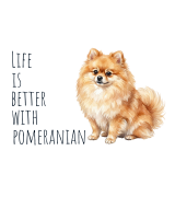 Life Is Better With Szpic Miniaturowy T-shirt