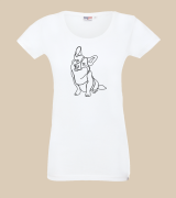Corgi Outline T-shirt