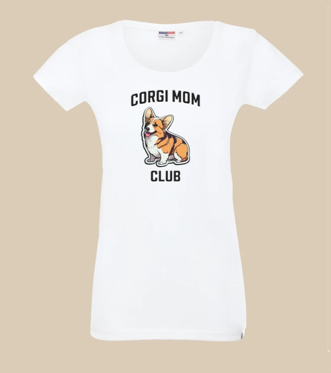 Corgi Mom Club T-shirt