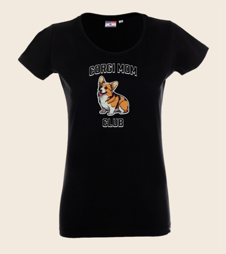 Corgi Mom Club T-shirt