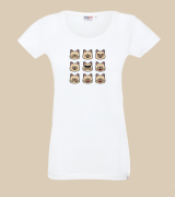 Buldog Francuski Emoji T-shirt