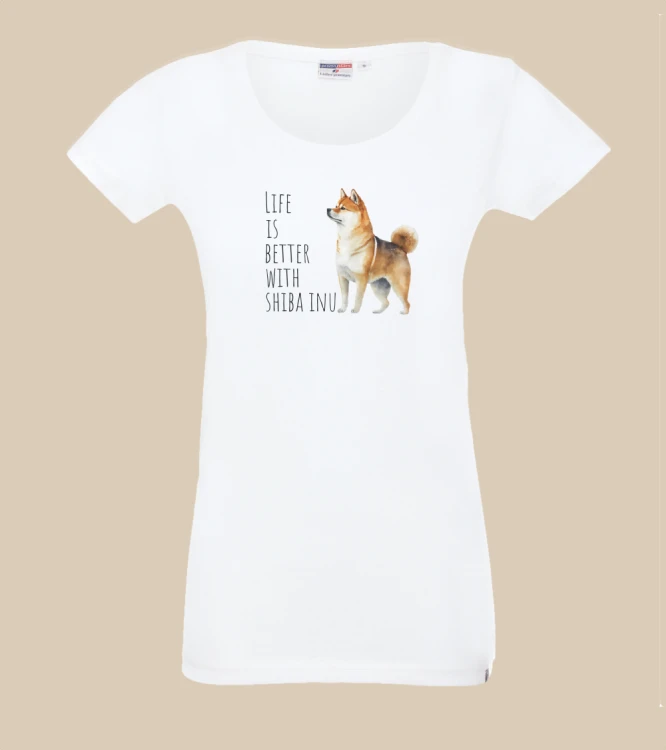 Life Is Better With Shiba Inu T-shirt