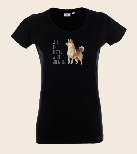 Life Is Better With Shiba Inu T-shirt