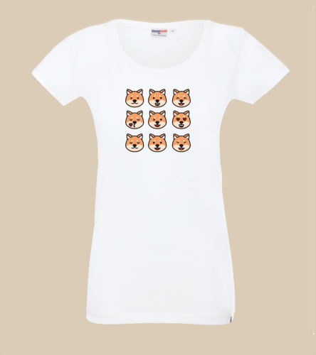 Shiba Inu Emoji T-shirt