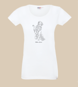 Golden Retriever Outline T-shirt