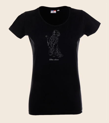 Golden Retriever Outline T-shirt