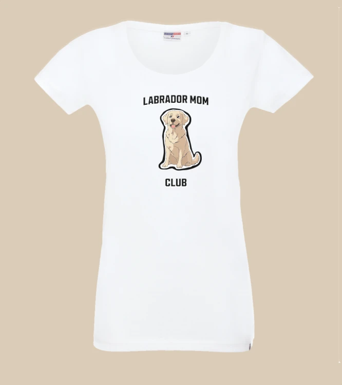 Labrador Mom Club T-shirt