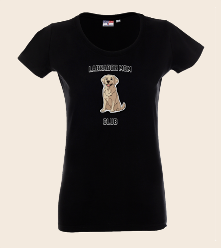 Labrador Mom Club T-shirt