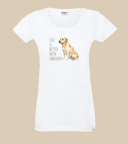 Life Is Better With Labrador T-shirt