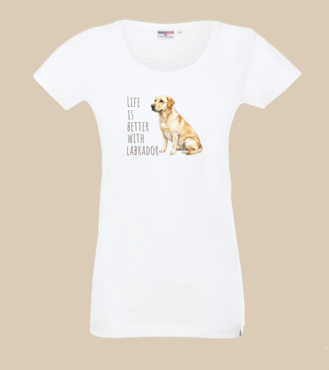 Life Is Better With Labrador T-shirt