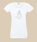 Shih Tzu Outline T-shirt