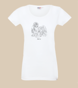 Shih Tzu Outline 2 T-shirt