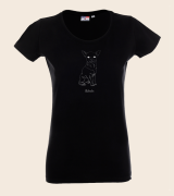 Chihuahua Outline T-shirt