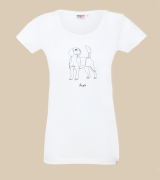 Beagle Outline T-shirt