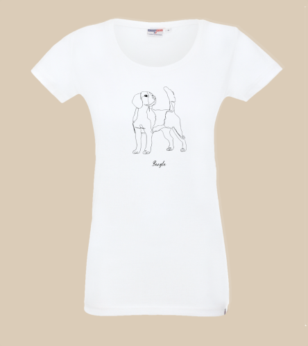 Beagle Outline T-shirt