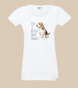 Life Is Better With Beagle T-shirt
