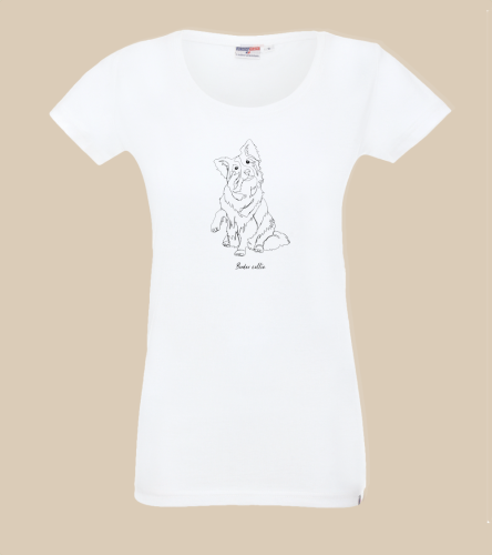 Border Collie Outline T-shirt