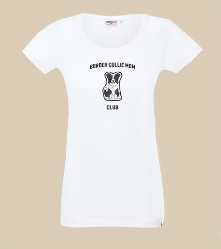 Border Collie Mom Club T-shirt
