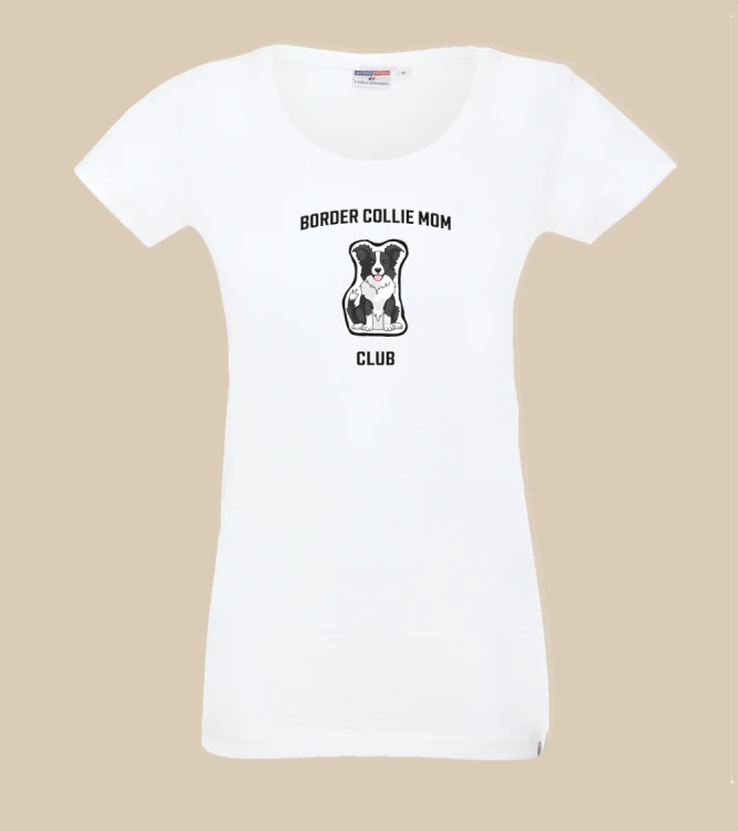 Border Collie Mom Club T-shirt