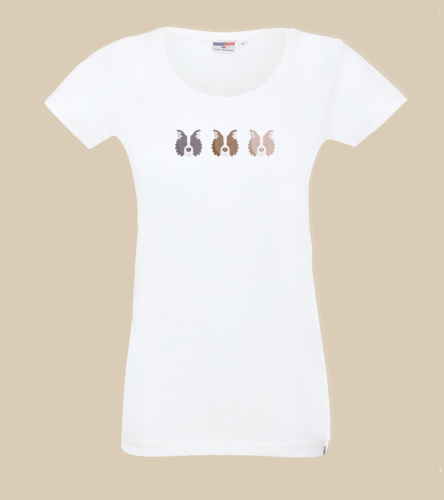 Border Collie 3 Ikony T-shirt