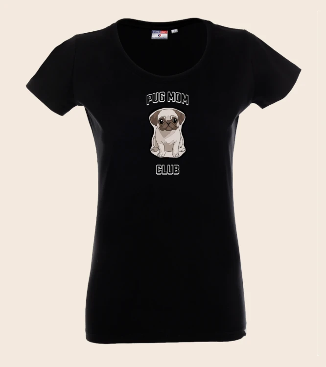 Mops Mom Club T-shirt
