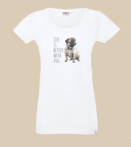 Life Is Better With Mops T-shirt