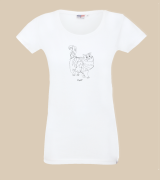 Ragdoll Outline T-shirt