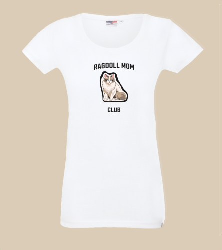 Ragdoll Mom Club T-shirt