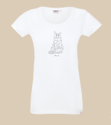 Maine Coon Outline T-shirt