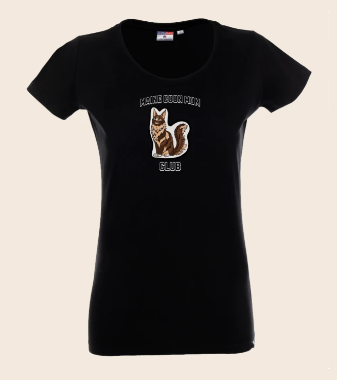 Maine Coon Mom Club T-shirt