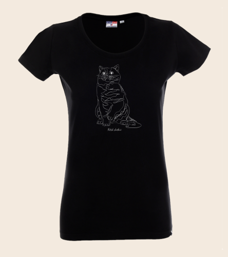 Brytyjski Krótkowłosy Outline T-shirt