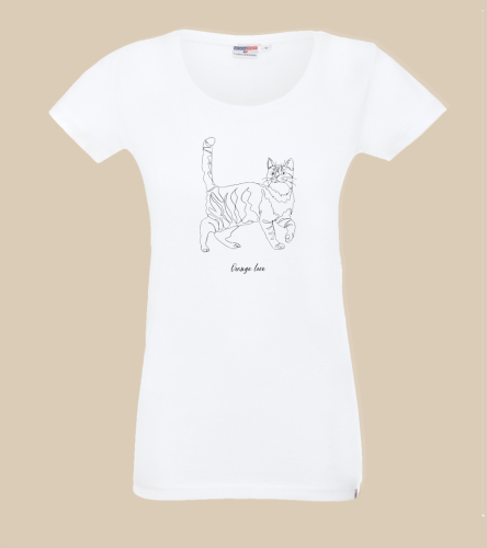 Rudy Kot Outline T-shirt