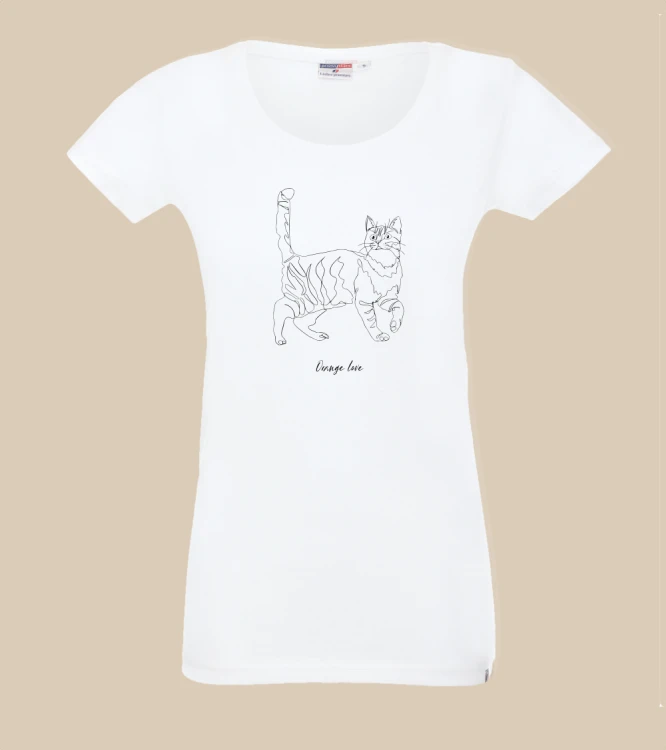 Rudy Kot Outline T-shirt
