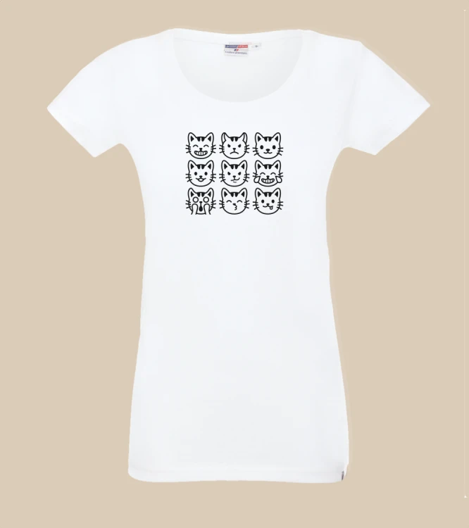 Cat Emoji T-shirt