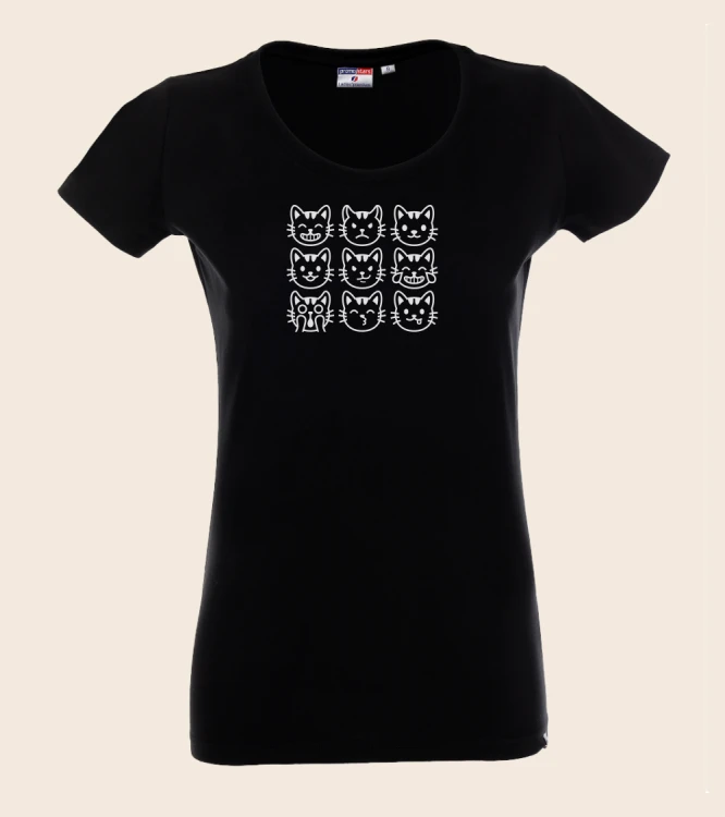 Cat Emoji T-shirt