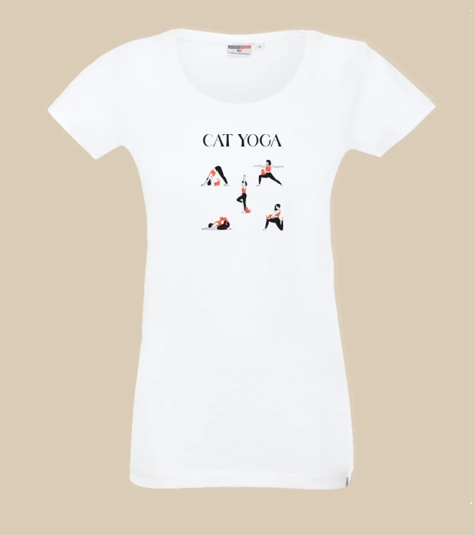 Cat Yoga T-shirt
